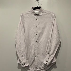 EUC Calvin Klein Slim Dress Shirt sz Small